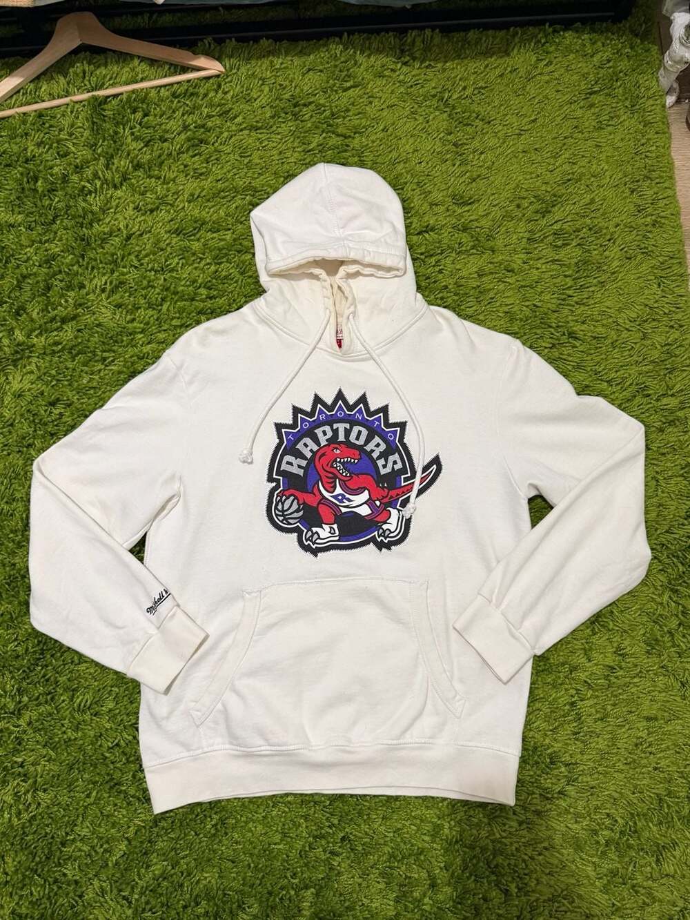 Mitchell & Ness Toronto Raptors Hoodie White